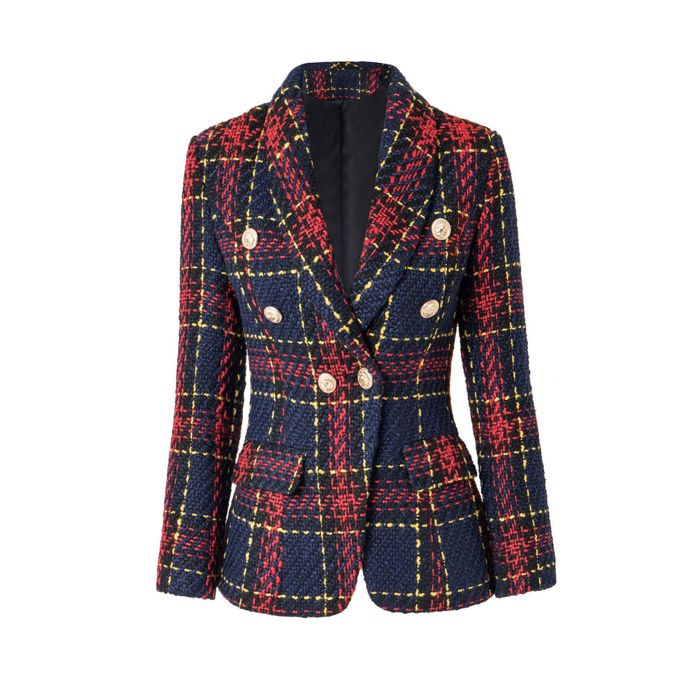 Gold button scottisch vintage blazer