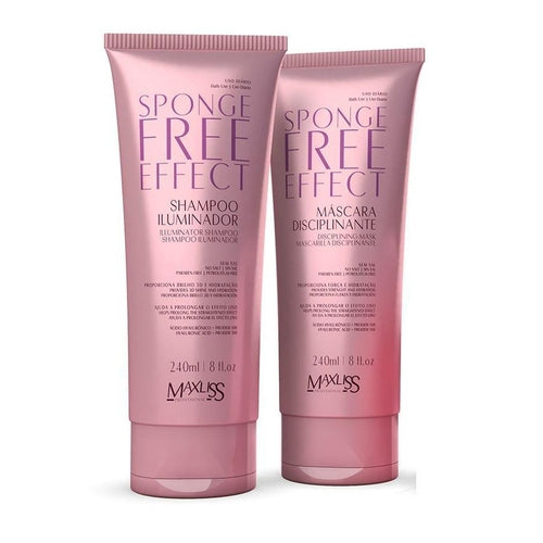 Bundle Sponge Free Effect - Shampoo & Conditioner / Mask