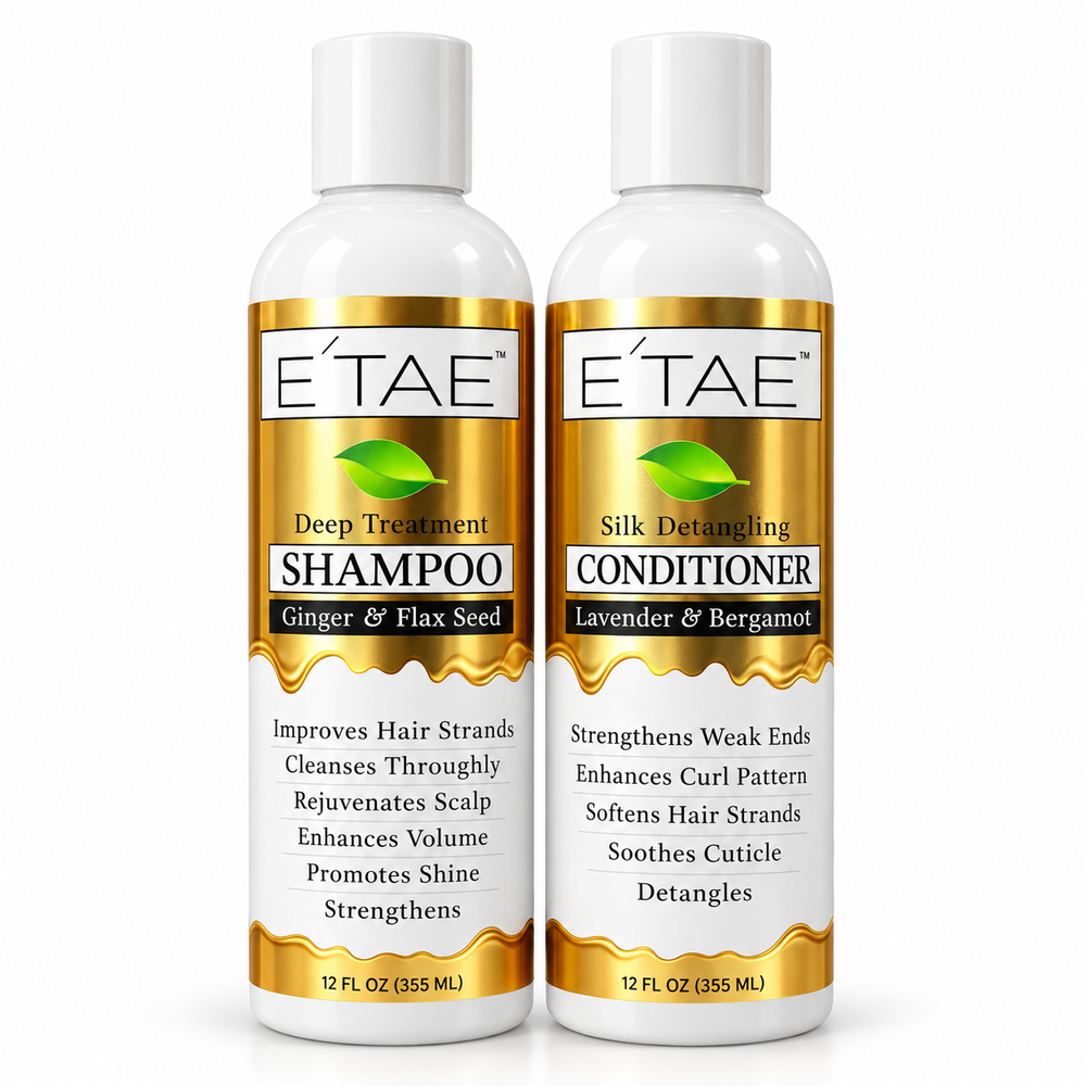 E'TAE Deep Treatment Shampoo & Conditioner Bundle