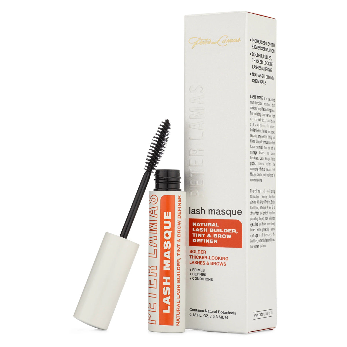 Lash Masque | Natural Lash Builder, Tint & Brow Definer | Peter Lamas