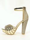 Platform Glitter Heels